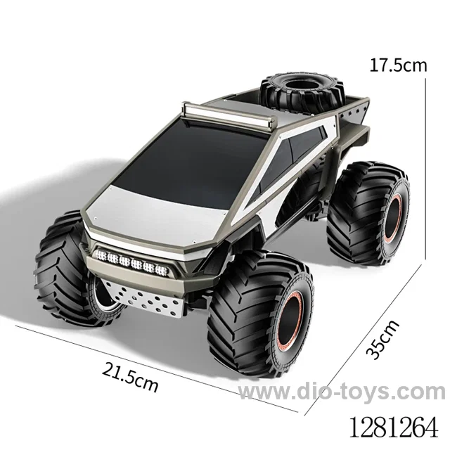 Cyberpunk 1:16 Scale Alloy Car Q202 Cross-border Wireless Remote Control Off-road Vehicle Boys Electric Toy