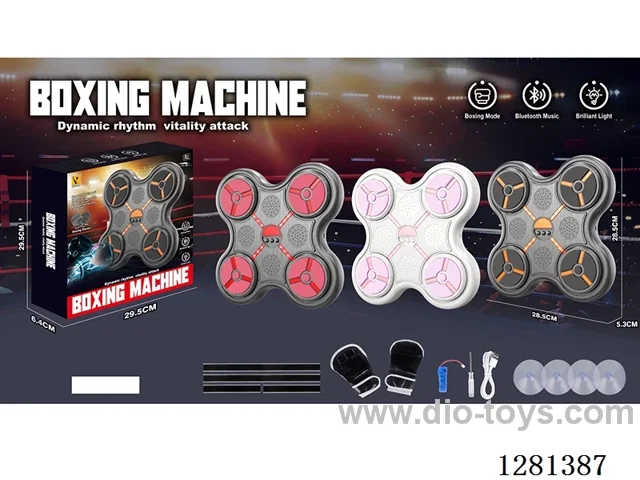 4-button punching practice target