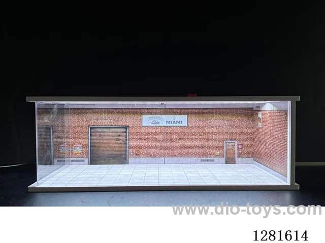 1:64 Model Car Garage Scene (Assembly Kit)