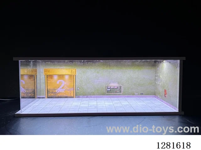 1:64 Model Car Garage Scene (Assembly Kit)