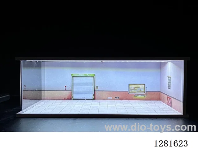 1:64 Model Garage Scene (Build-It-Yourself)