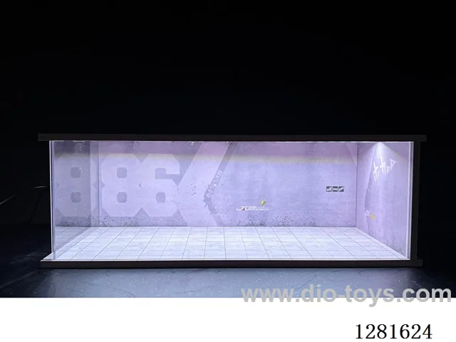 1:64 Model Garage Scene (Build-It-Yourself)