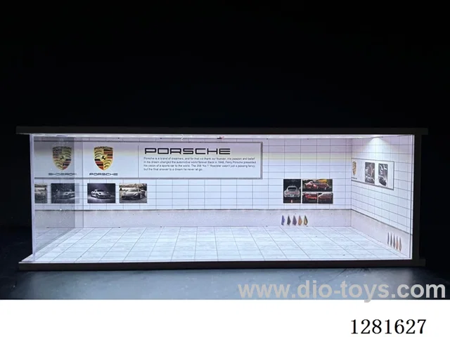 1:64 Model Garage Scene (Build-It-Yourself)