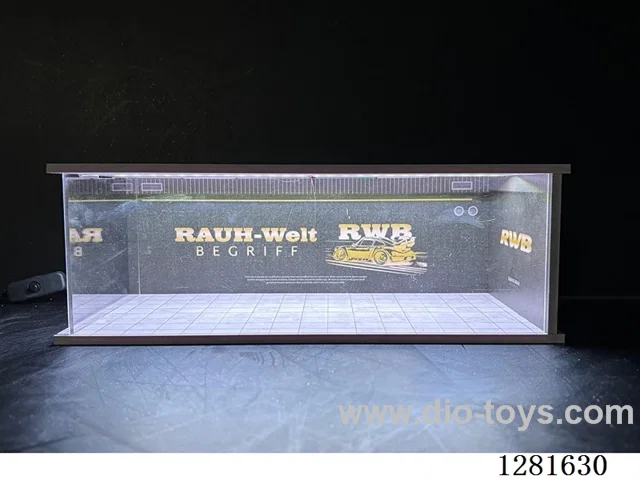 1:64 Model Car Garage Scene (Assembly Kit)
