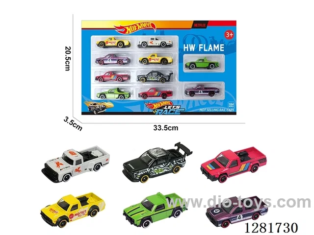 1:64 free wheel alloy car