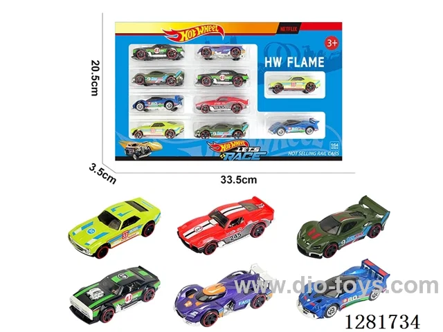 1:64 free wheel alloy car