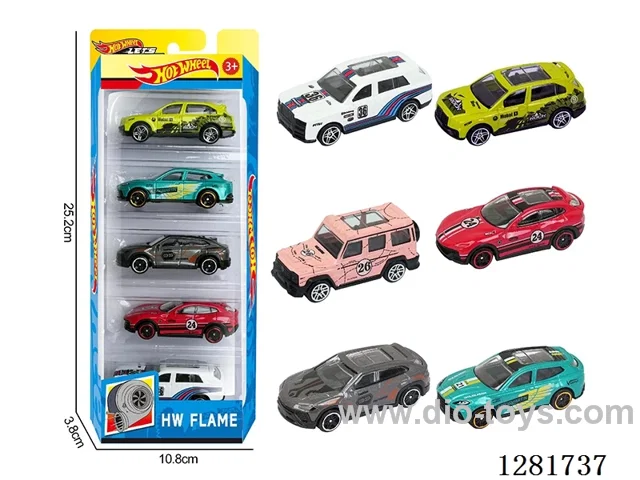 1:64 free wheel alloy car