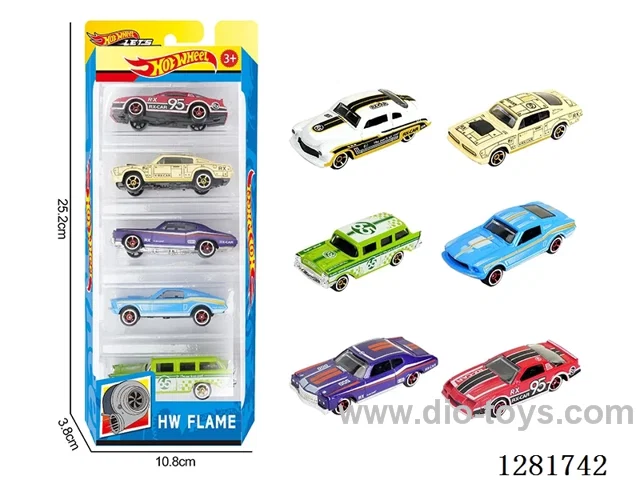 1:64 free wheel alloy car