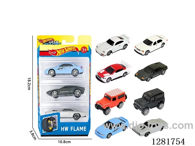 1:64 free wheel alloy car