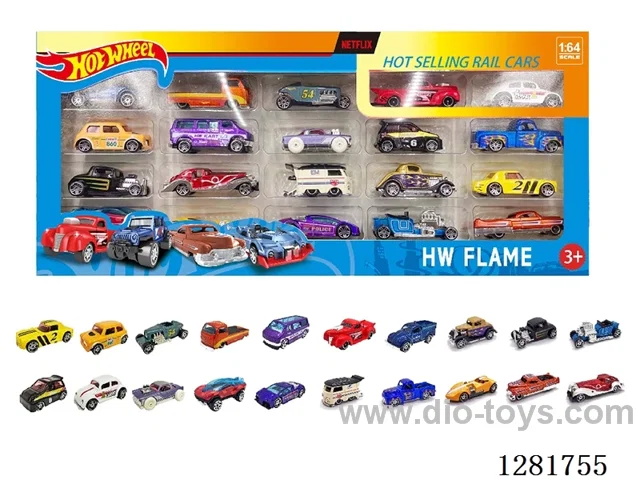 1:64 free wheel alloy car