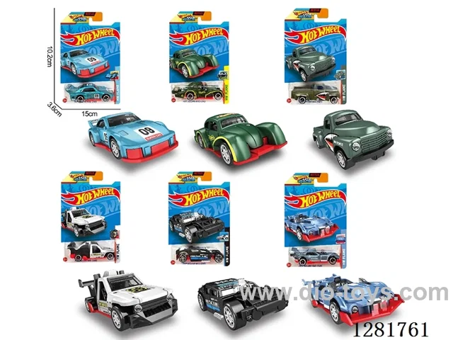 1:64 free wheel alloy car