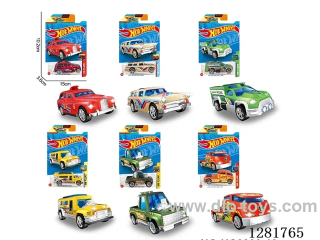 1:64 free wheel alloy car