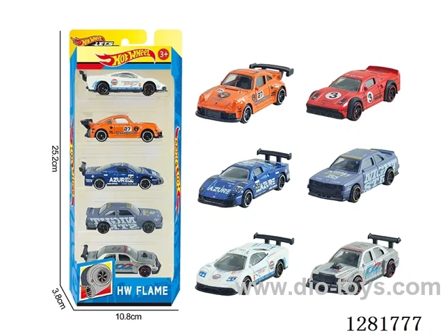 1:64 free wheel alloy car