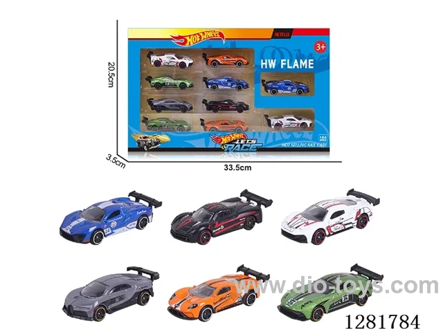 1:64 free wheel alloy car