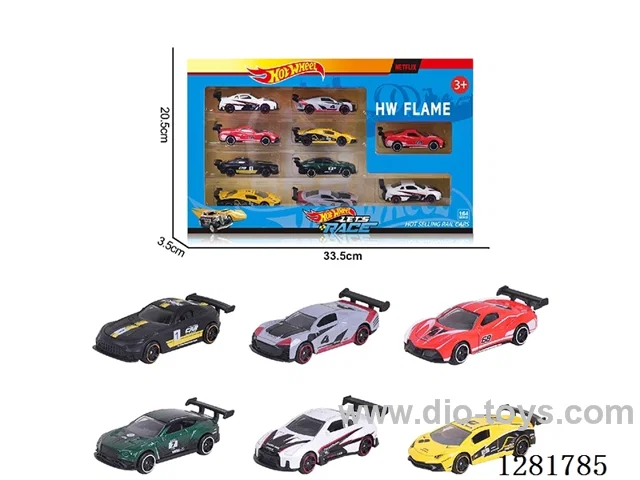 1:64 free wheel alloy car