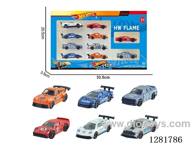 1:64 free wheel alloy car