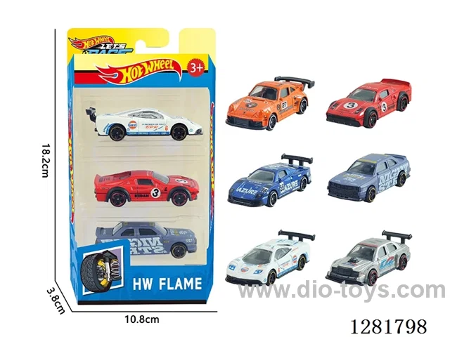 1:64 free wheel alloy car