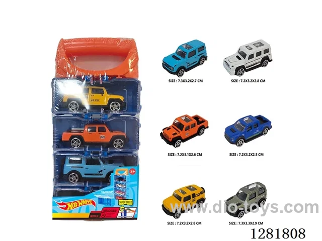1:64 free wheel alloy car