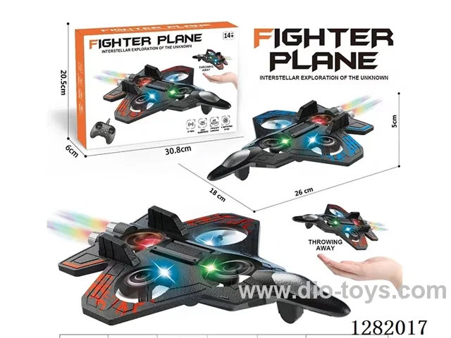 Foam remote-controlled airplane