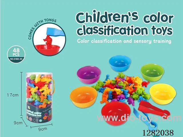 Sorting Soft Rubber Counting Toy