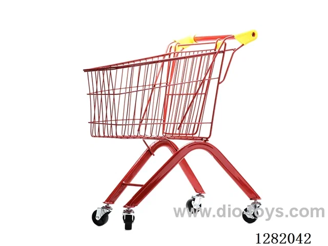 Metal shopping cart