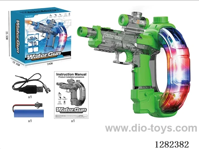 Light-Up Electric Water Gun 700ML, Battery Included