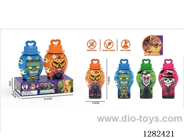 Halloween Non-Spill Bubble Bottle 30ML*2