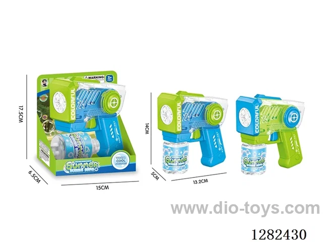 6-Hole Multi-Hole Bubble Gun 70ML (Batteries Not Included)