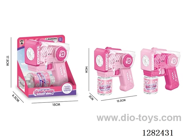 6-Hole Multi-Hole Bubble Gun 70ML (Batteries Not Included)