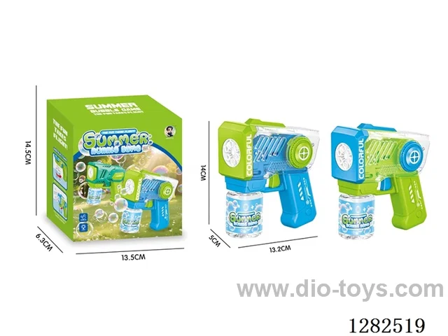 Multi-Hole Bubble Gun 70ML (Batteries Not Included)