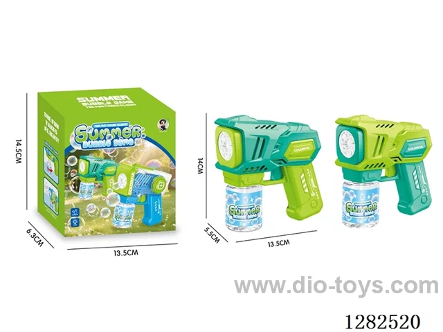Multi-Hole Bubble Gun 70ML (Batteries Not Included)