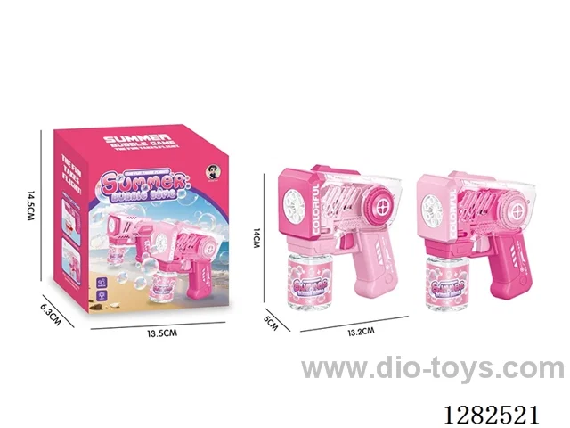 Multi-Hole Bubble Gun 70ML (Batteries Not Included)