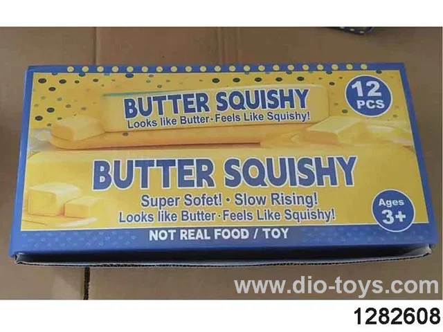 butter squeeze toys in display box(12pcs/display box)
