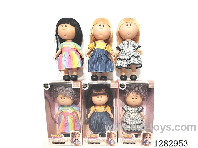 10-inch Vinyl Potato Doll - Random Hair Color Combinations