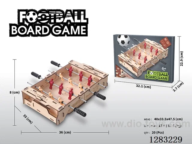 DIY Wooden Soccer Board Game