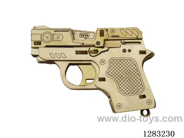 DIY 3D Wooden Pistol