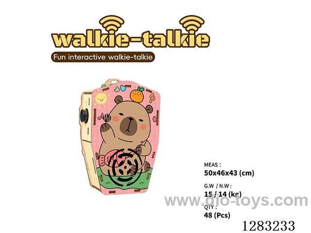 DIY Wooden Walkie-Talkie