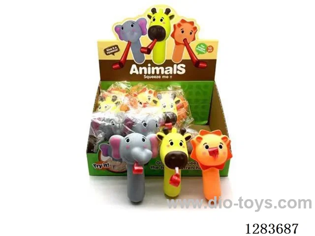 12-PCS Animal Blow-Up toys