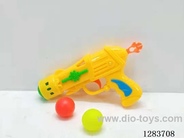 Ping Pong Ball Gun with 3 Colored Balls