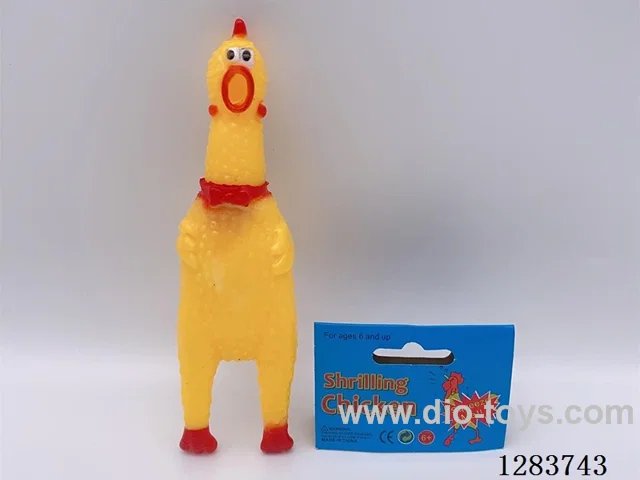 Vinylic Squeaky Chicken (Small)