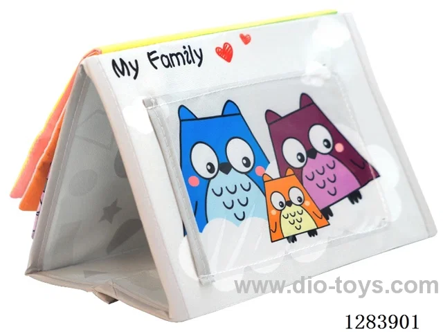 Color Recognition Pop-Up Cloth Book