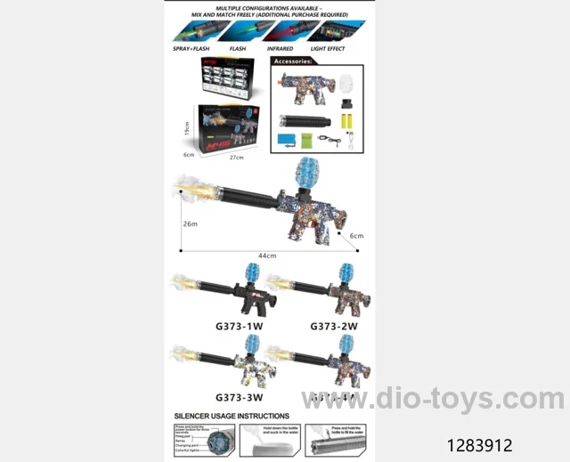 water bullet gun