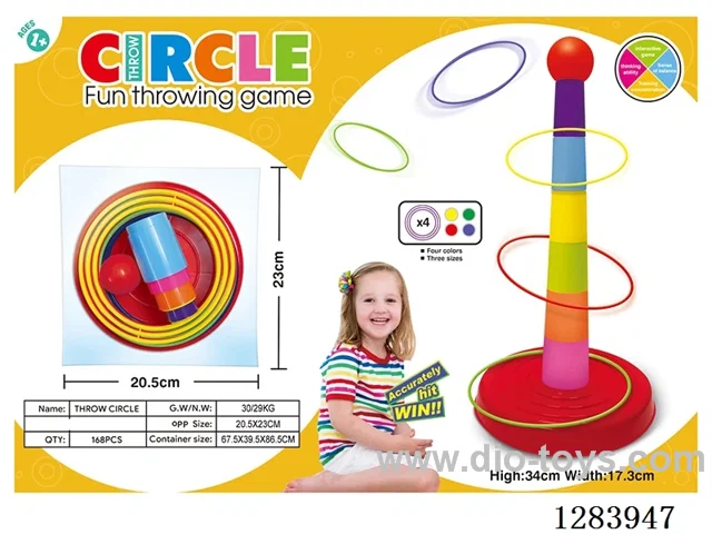 Rainbow Ring Toss