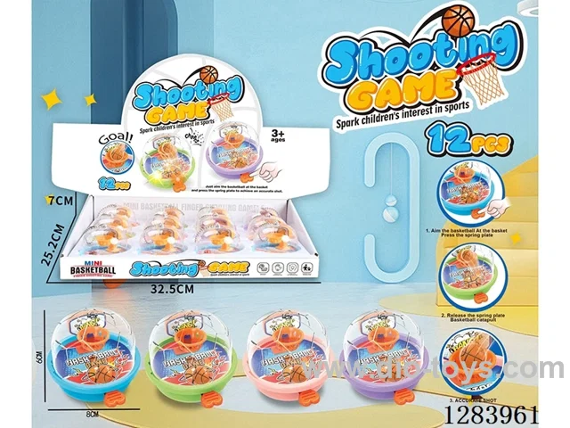 Handheld Basketball & Shot-Shooting Machine (with basketball stickers)