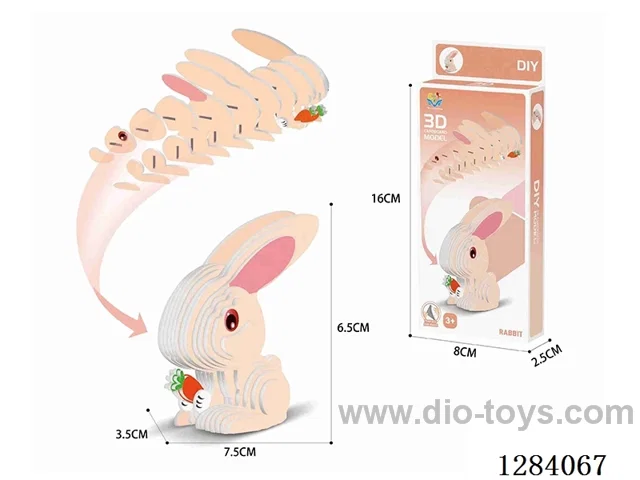 3D Animal Puzzle   Little White Rabbit