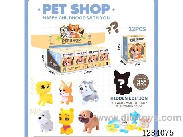Cute Pet Pretend Play (Assorted 6-Pack) 12 PCS/box (per piece price)