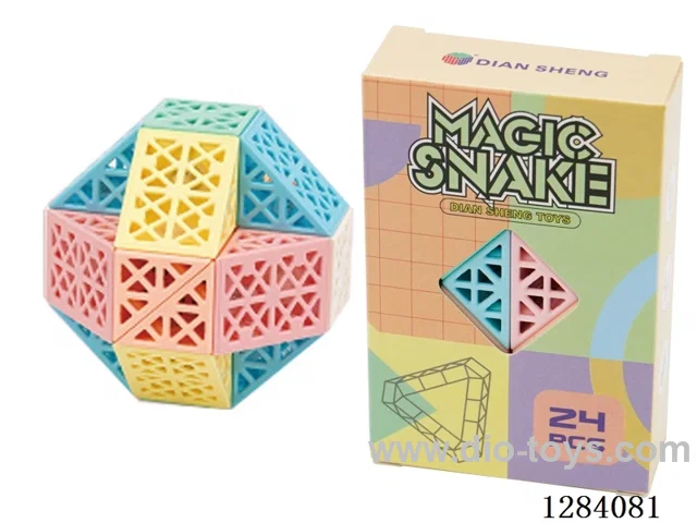 24-Segment Openwork Macaron Magic Ruler