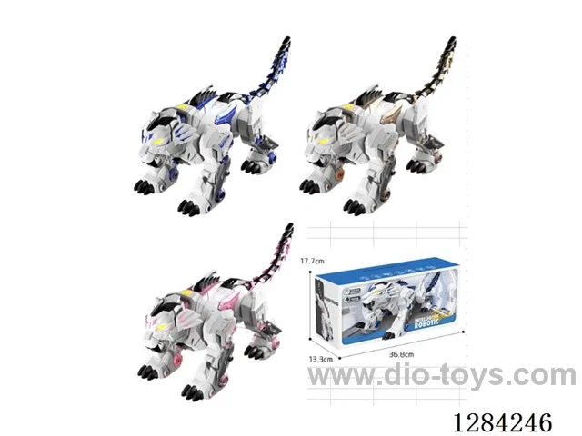 RC Robot Tiger 2.4G W L/M/ Programmable Movements/Voice/Touch Sensing/Dancing/Sensor Interaction included battery