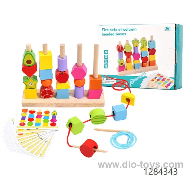 Montessori Wooden Fruit Sorting Toys