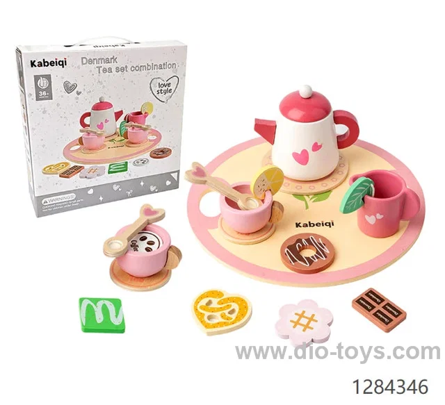 Wooden Afternoon Tea Set-Love